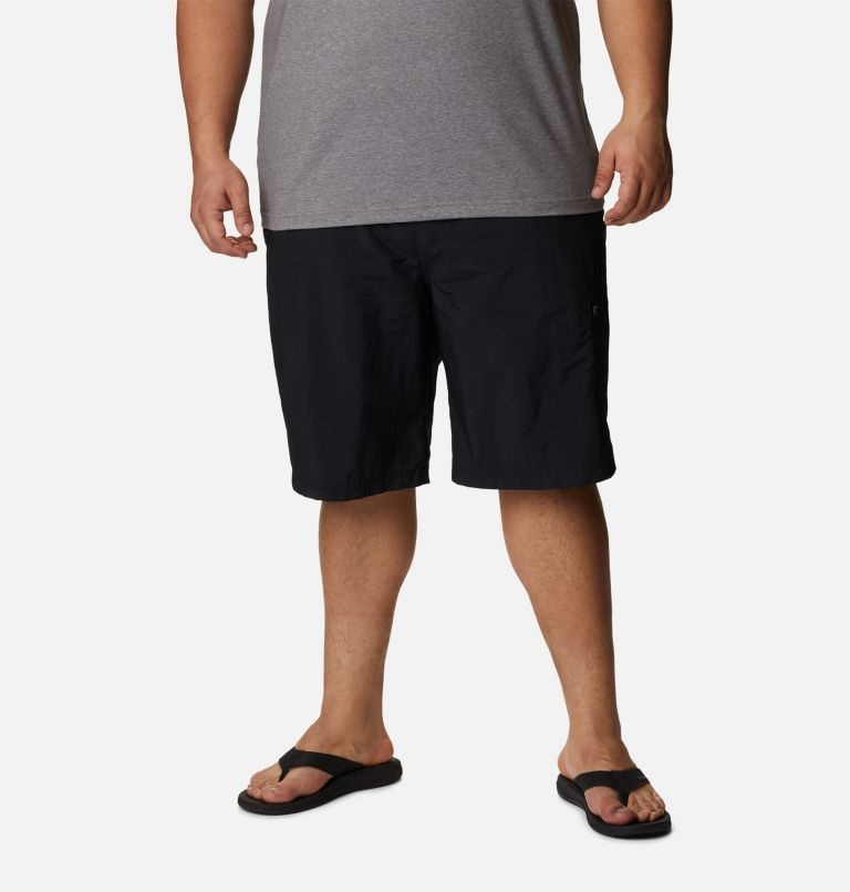 Men\'s Columbia Palmerston Peak Water Shorts Black | Plus Size CA-Q3841